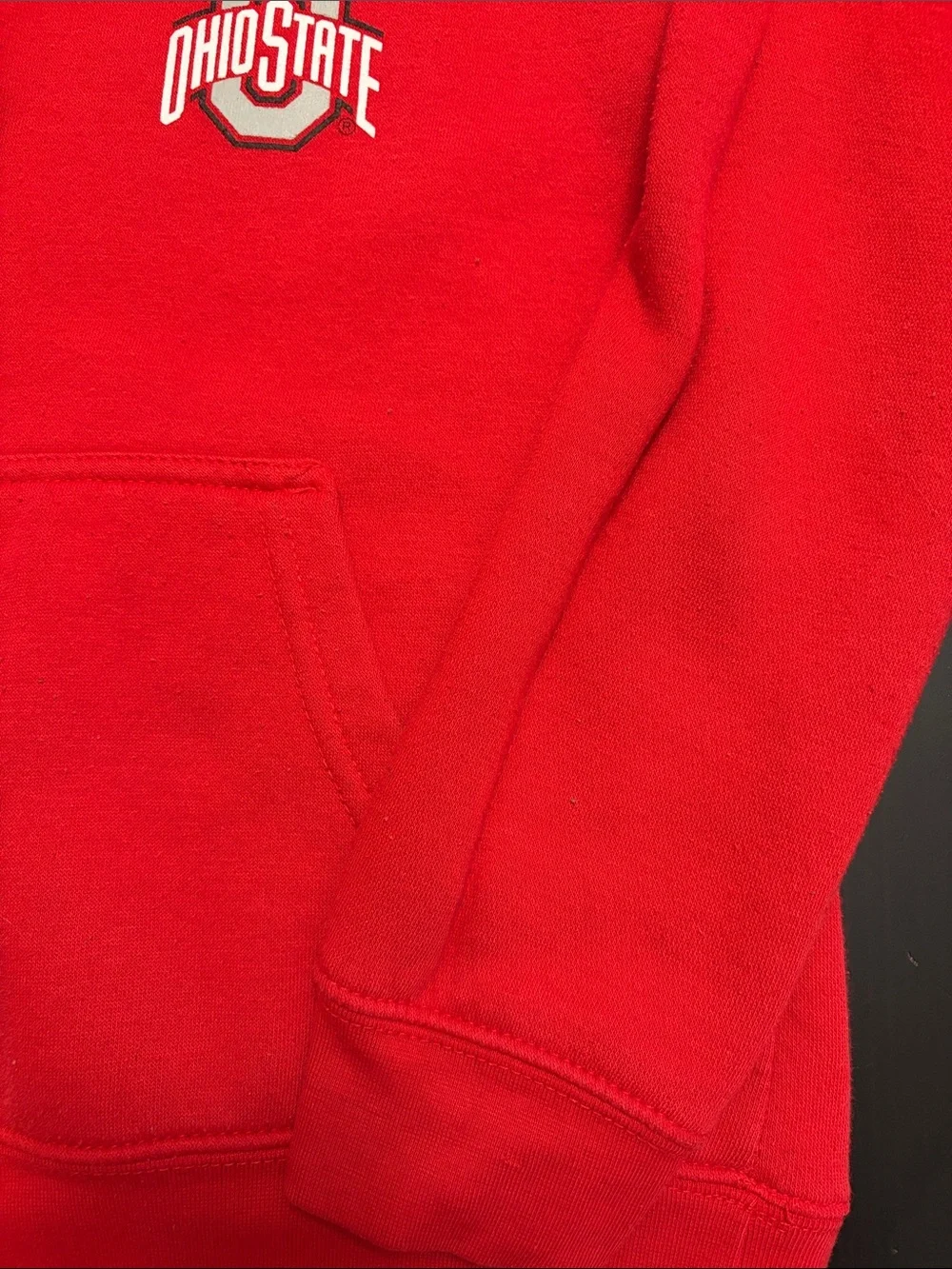 Kids' Red 'Go Bucks!' Hoodie